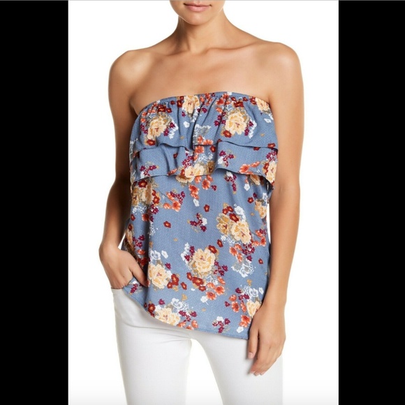 NEW $45 Socialite Convertible Layered Blouse - Picture 1 of 8